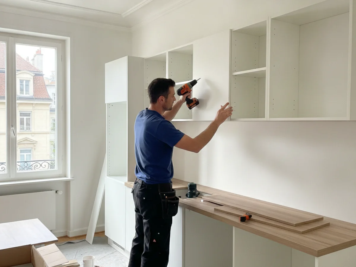 Montage de cuisine & aménagements sur mesure